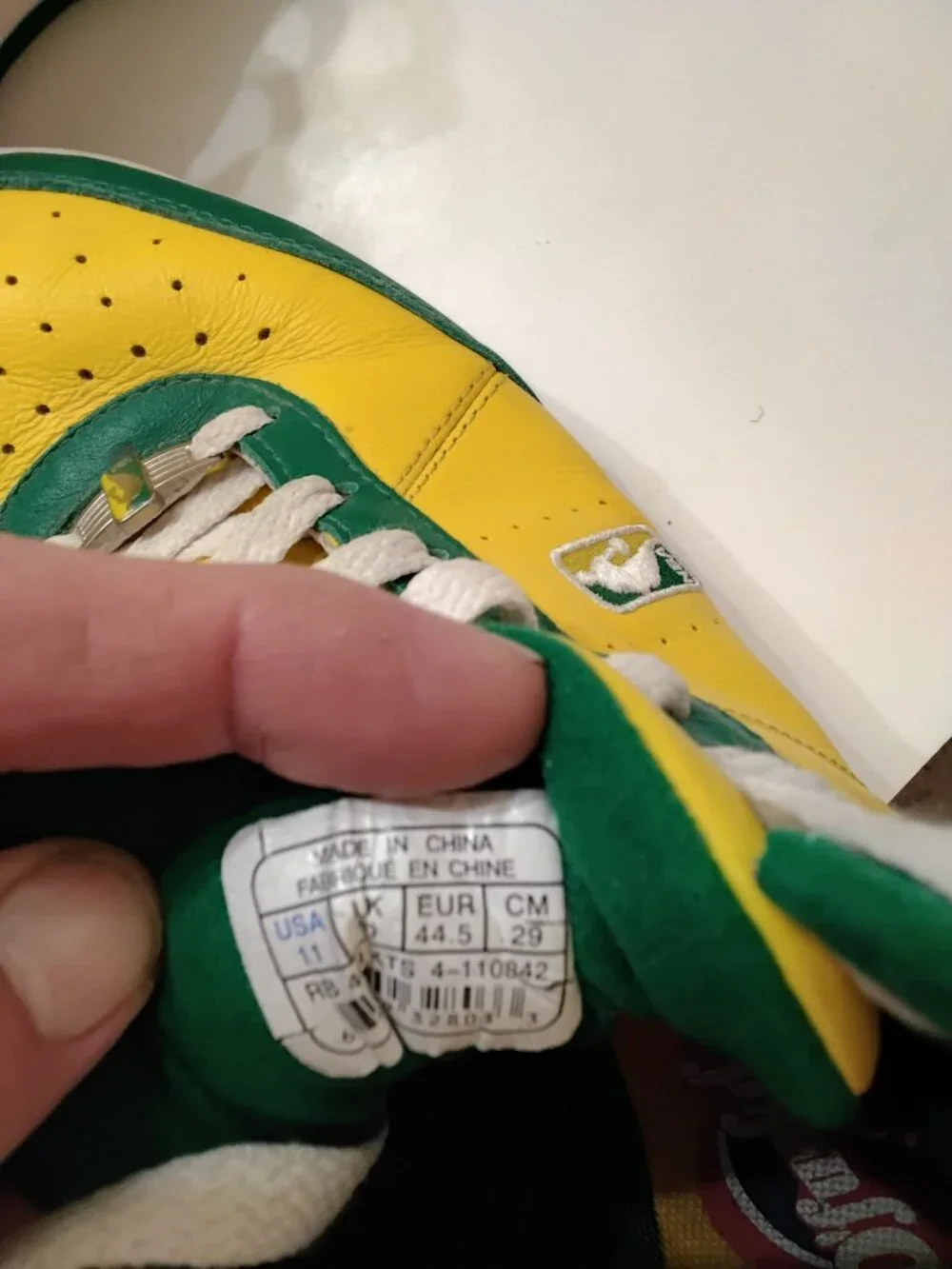 Vintage Reebok D'funkd NBA Boston Celtics High-Top Basketball Sneakers